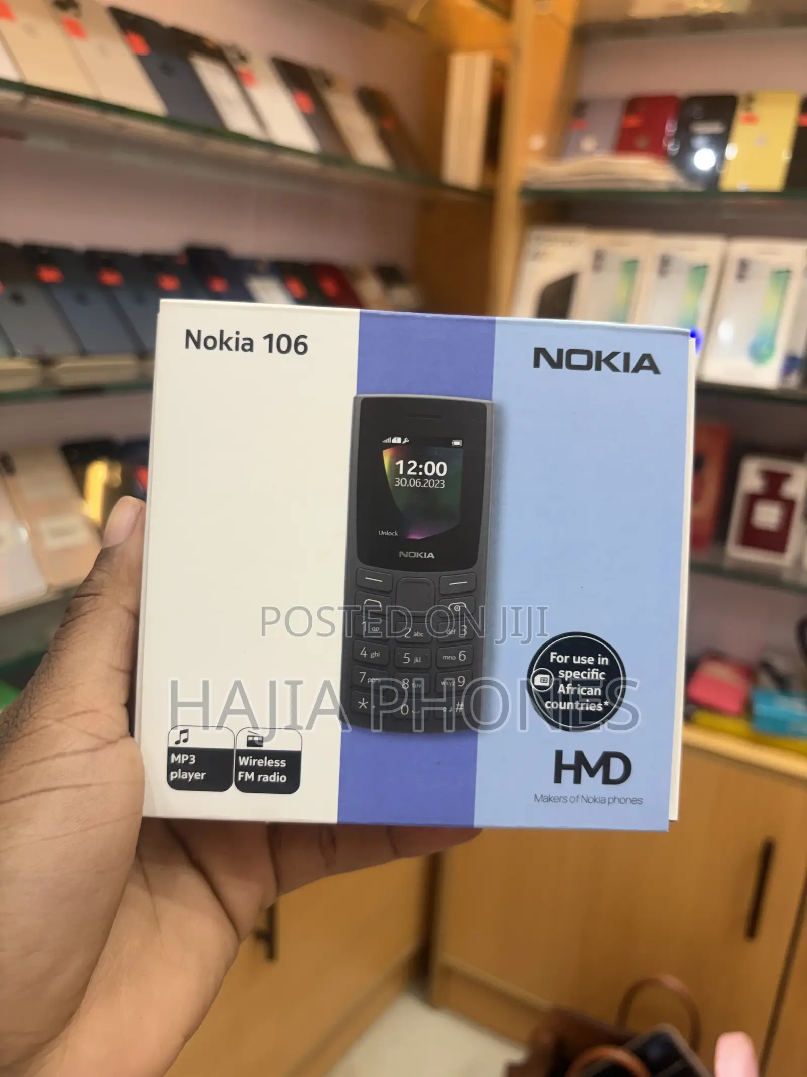 New Nokia 106 Black