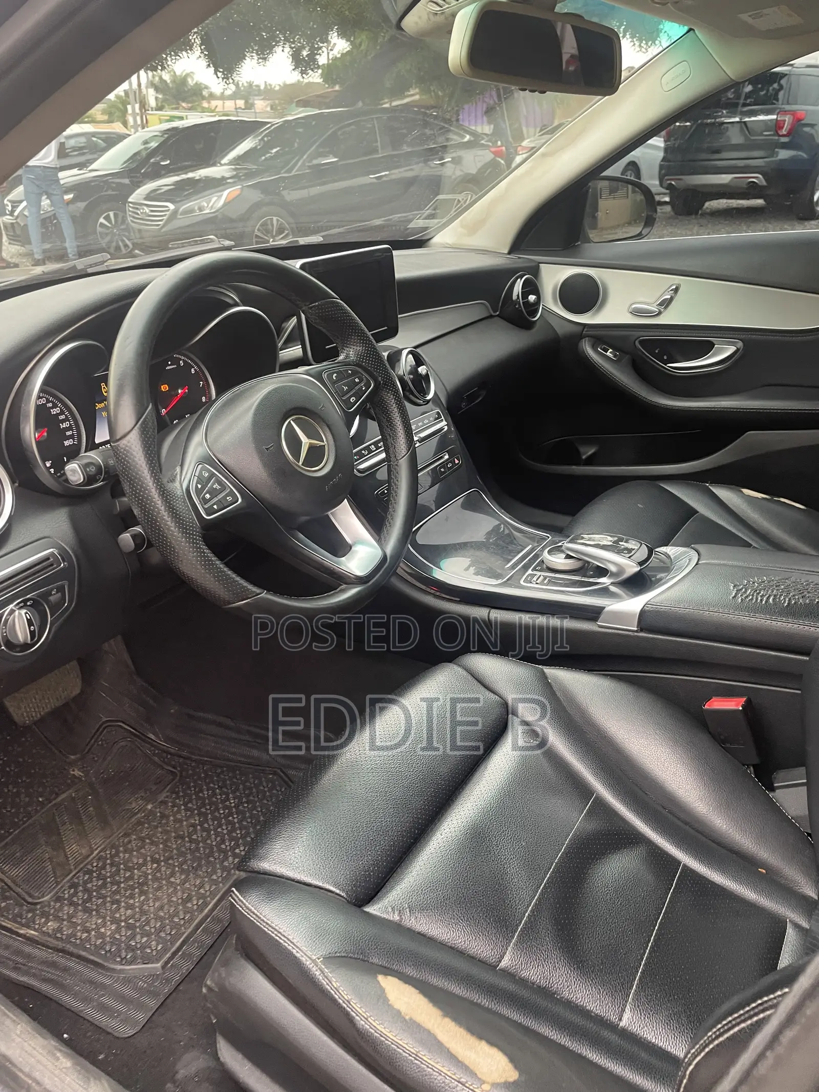 Mercedes-Benz C300 Sport 4dr AWD 4Matic Sedan (2.0L 4cyl 7A) 2015 Black