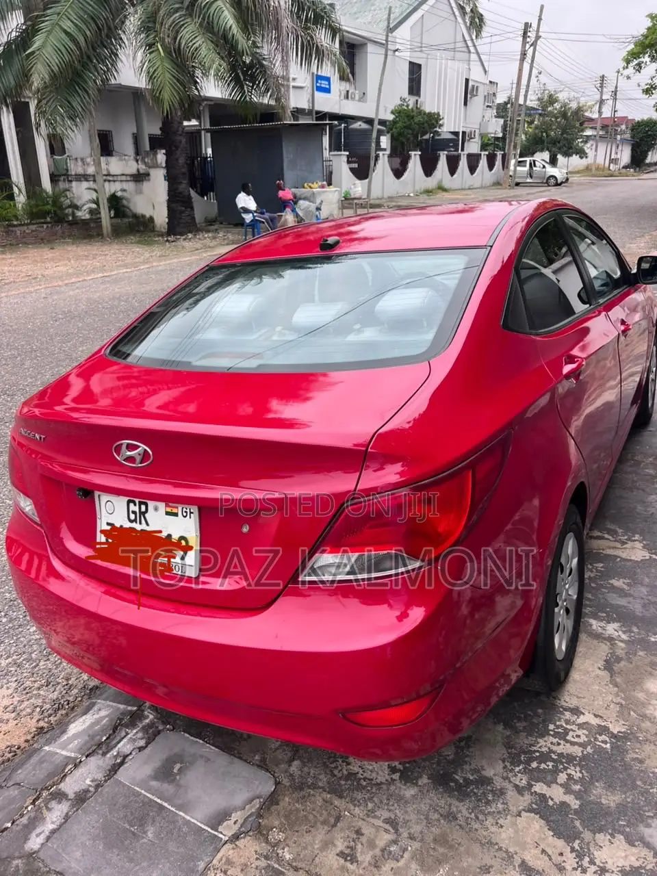 Hyundai Accent 2016 Red