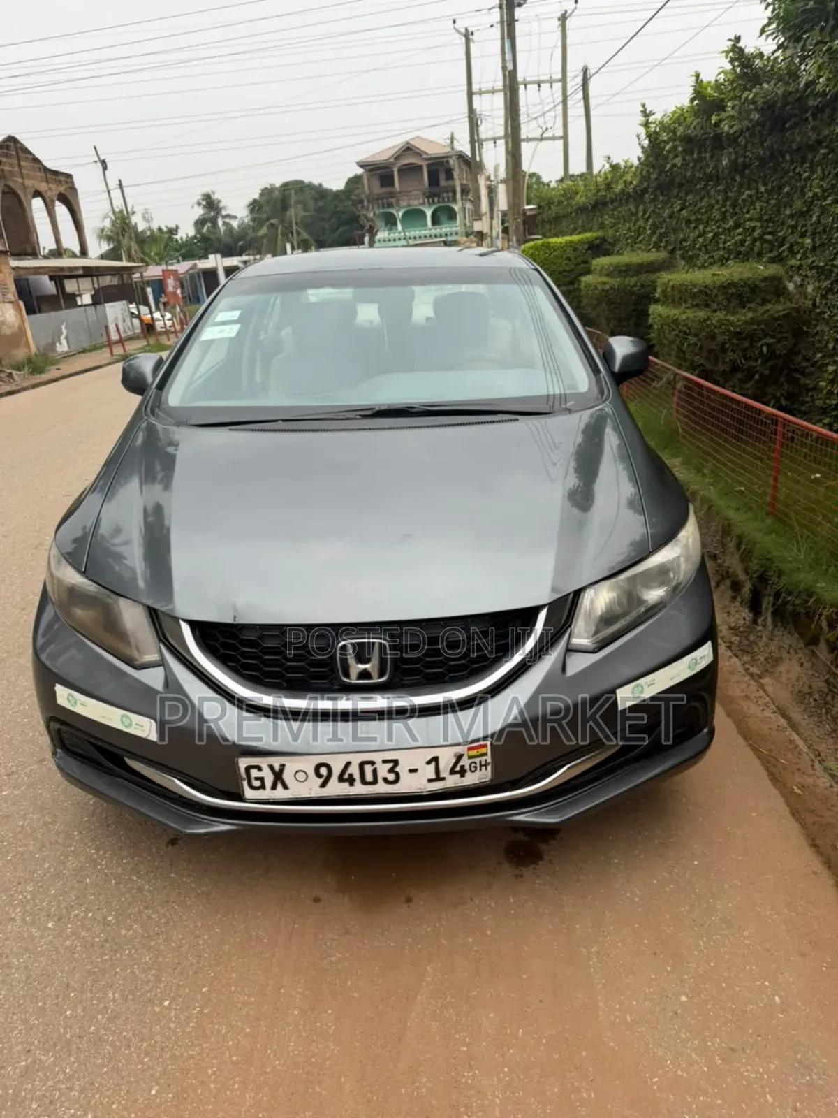 Honda Civic EX 4dr Sedan (1.8L 4cyl CVT) 2015 Gray