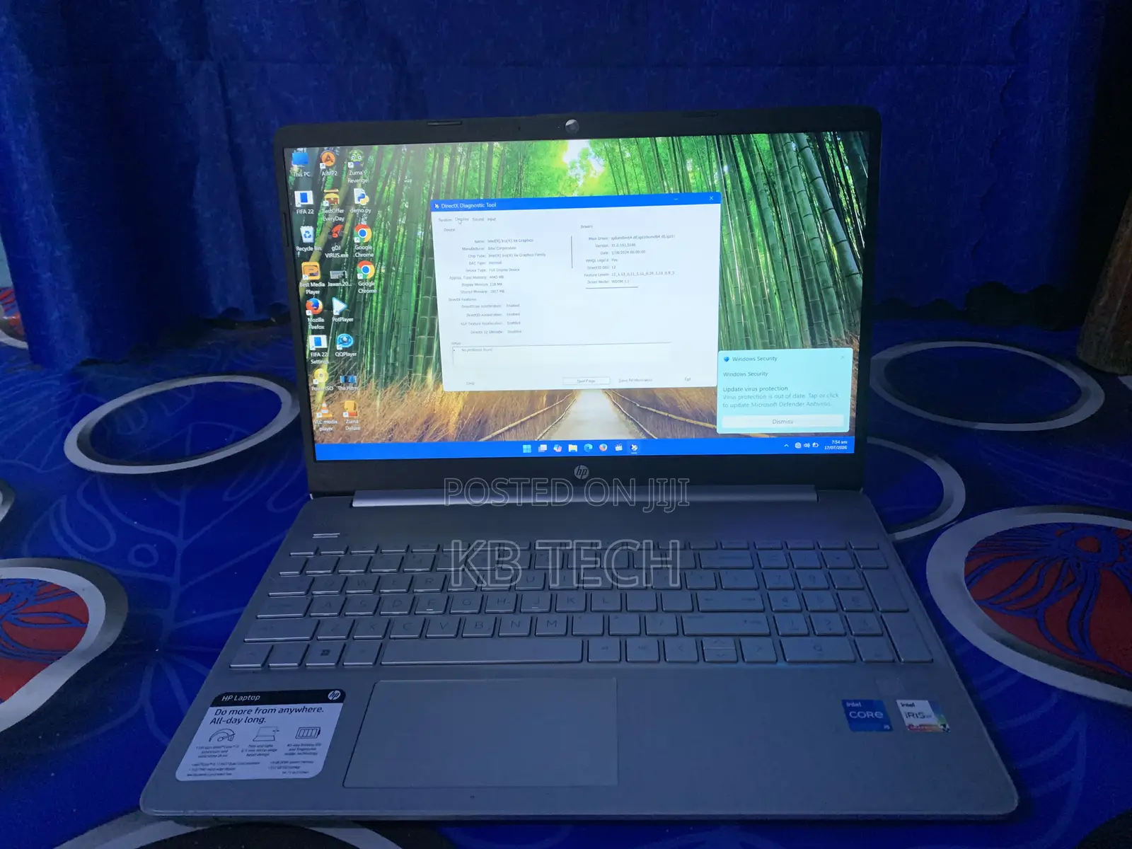 Laptop HP 15 8GB Intel Core i5 SSD 512GB