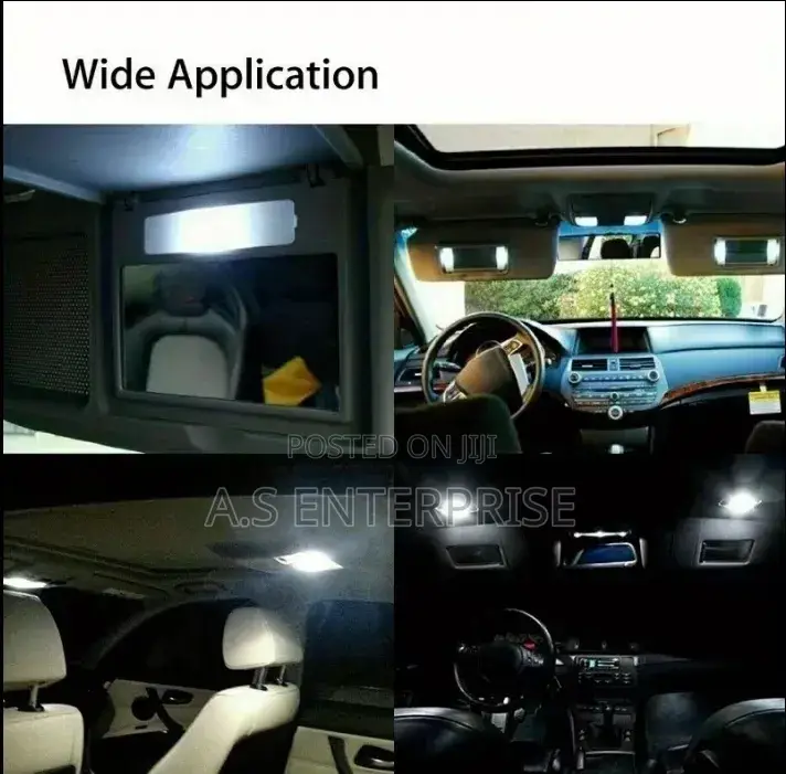 20-Piece Universal Car Interior LED Light Bulb Replacement Kit