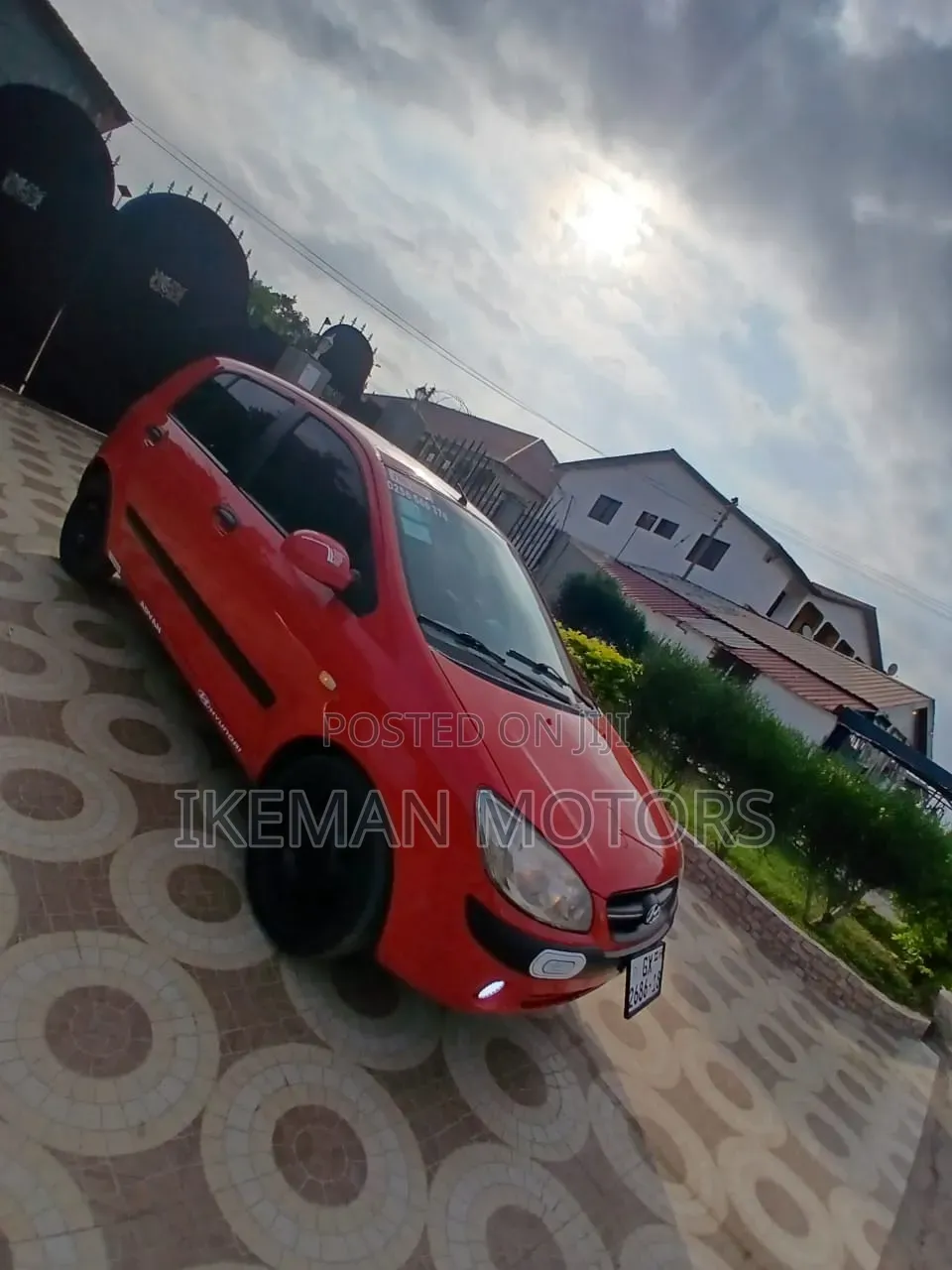 Hyundai Getz 2010 Red