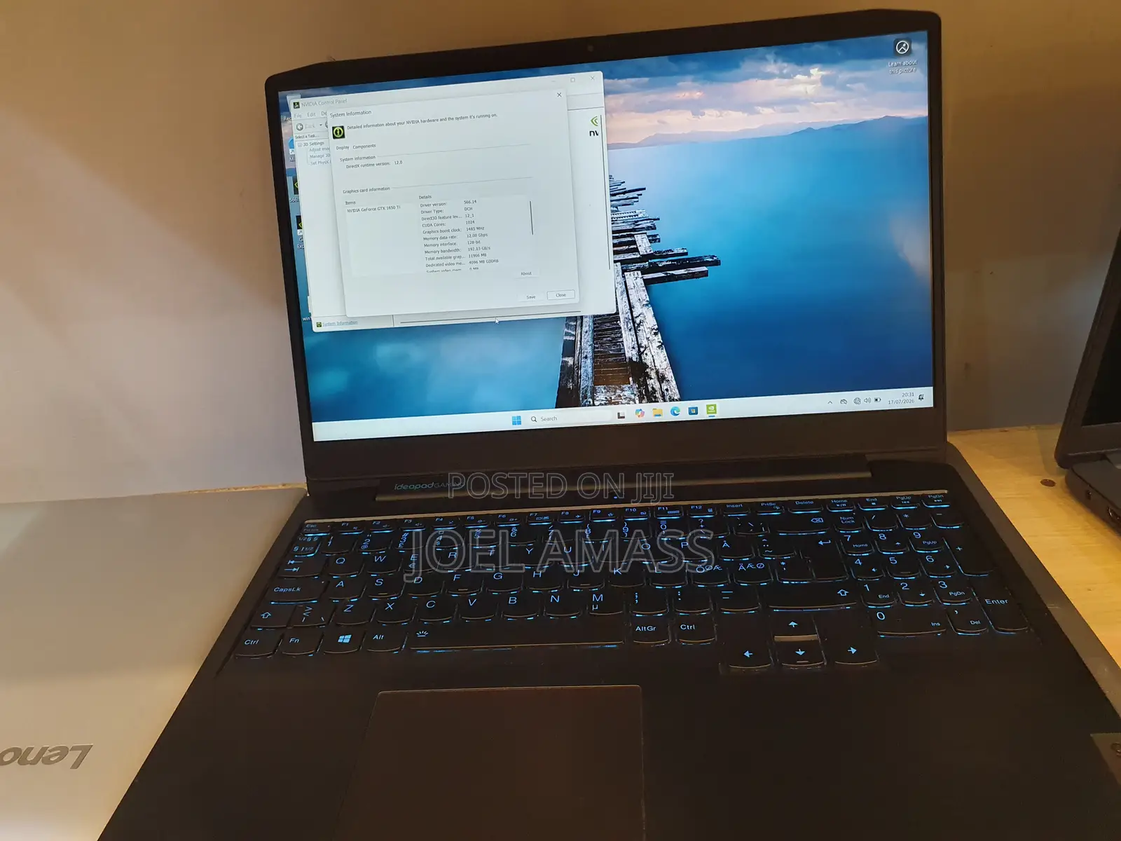 Laptop Lenovo Ideapad Gaming 3 16GB AMD Ryzen 5 SSD 512GB