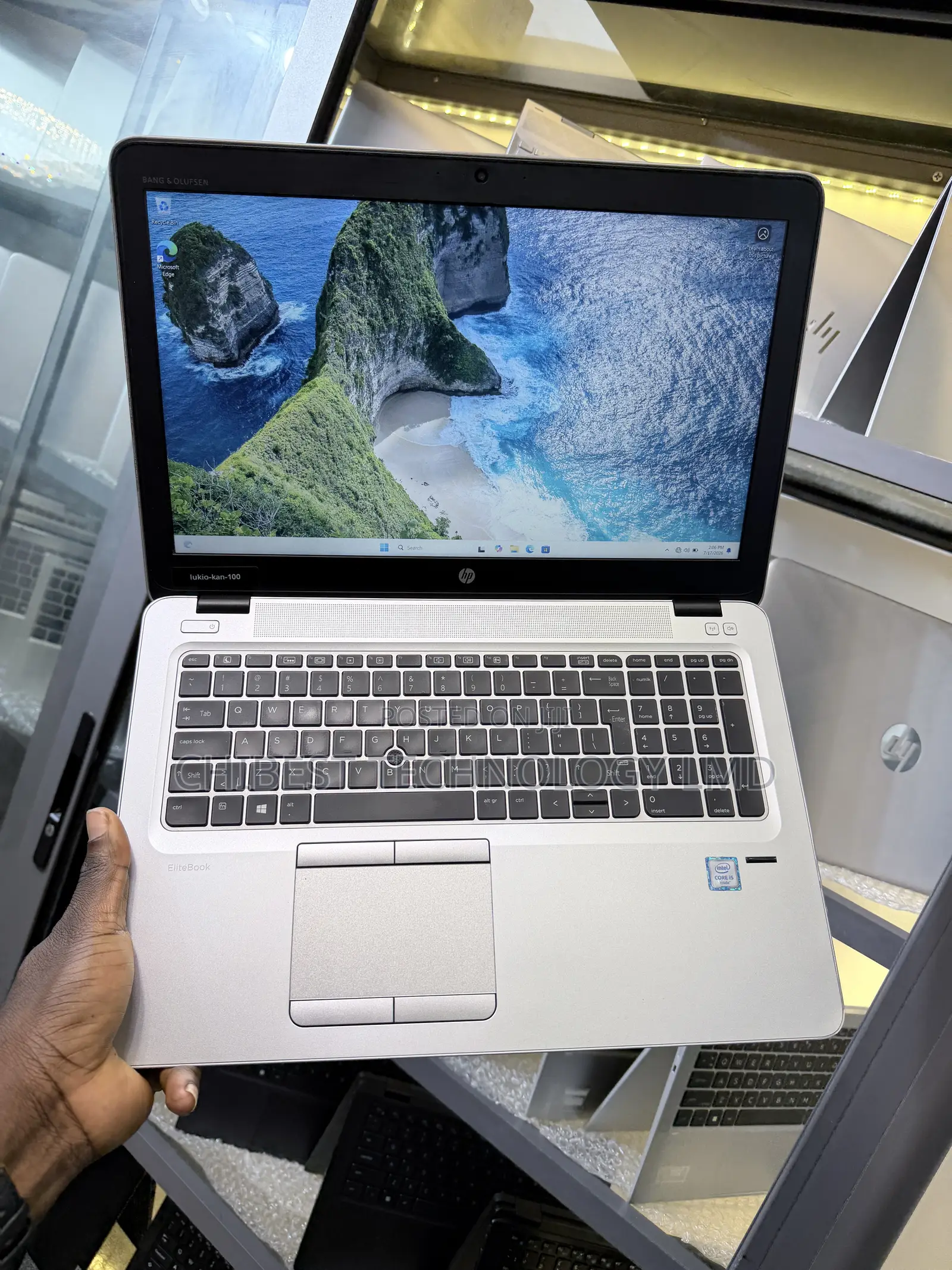 Laptop HP EliteBook 850 G3 8GB Intel Core i5 SSD 256GB