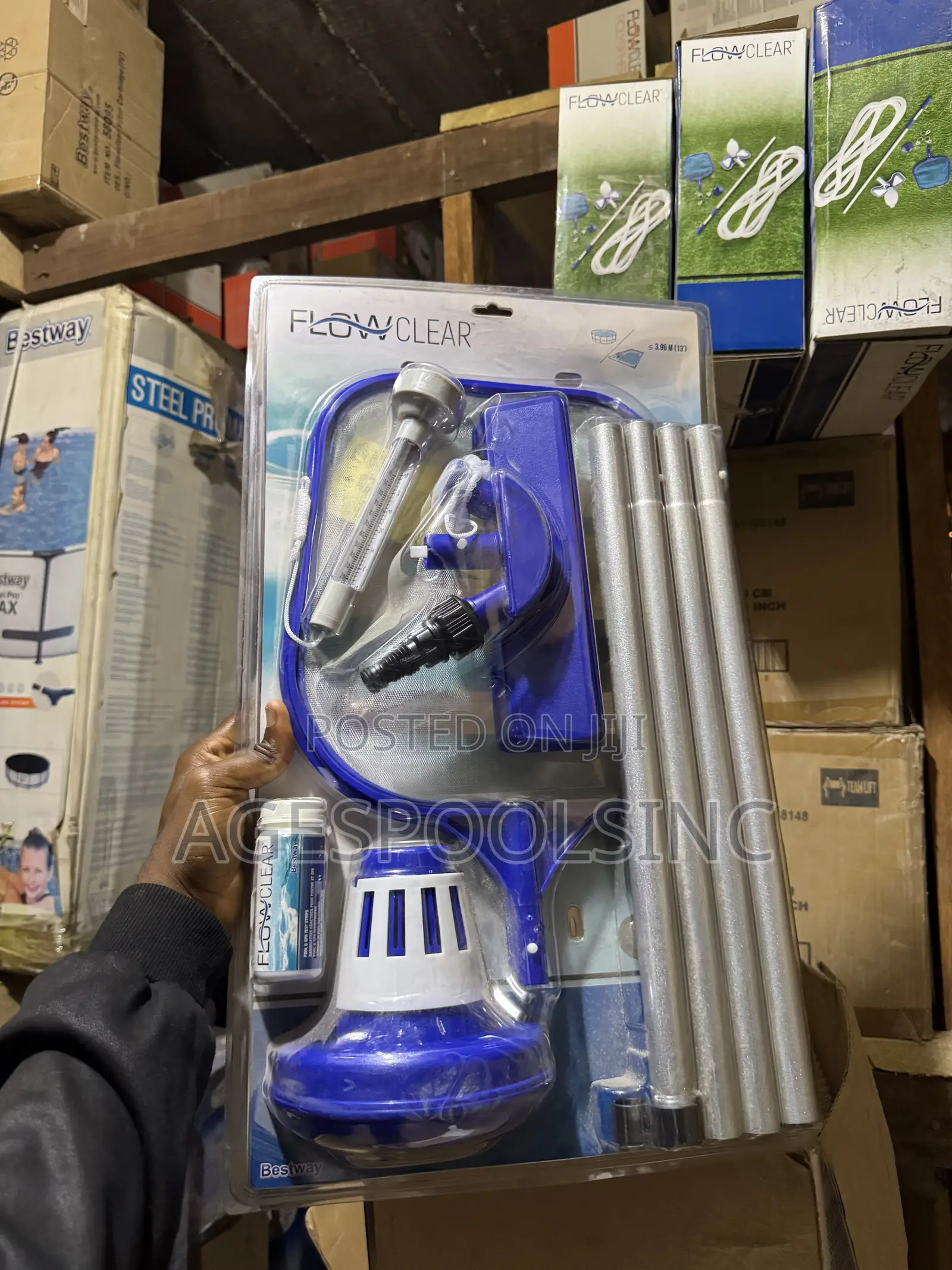 Portable Pool Cleaning Kit