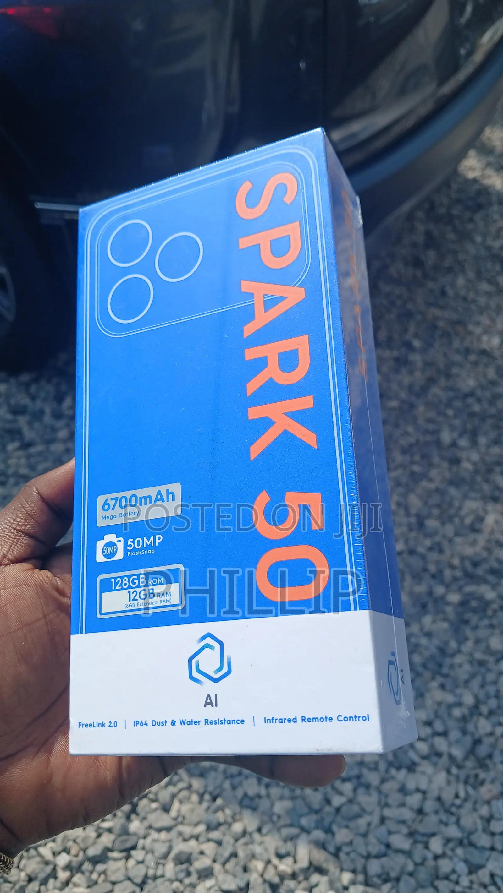 New Tecno Spark 50 128 GB White