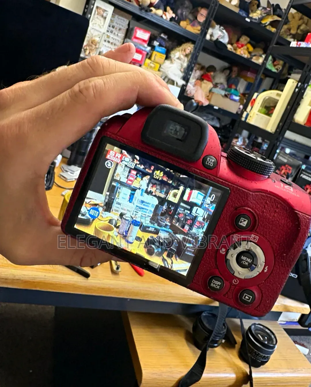 Fujifilm FinePix S4530 Bridge Digital Camera 30x Zoom 14-16.9mp Red