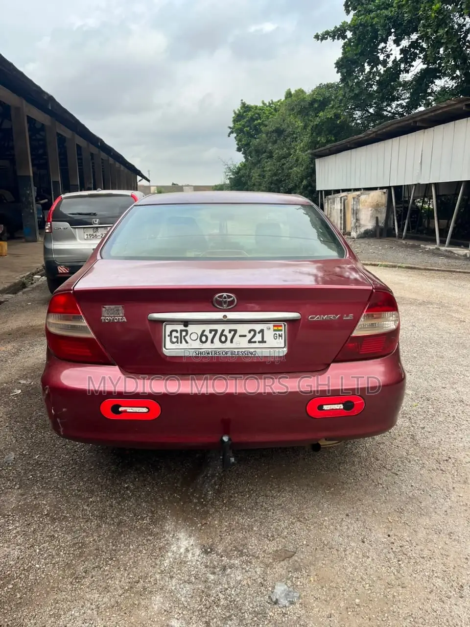 Toyota Camry LE 4dr Sedan (2.4L 4cyl 5M) 2004 Red