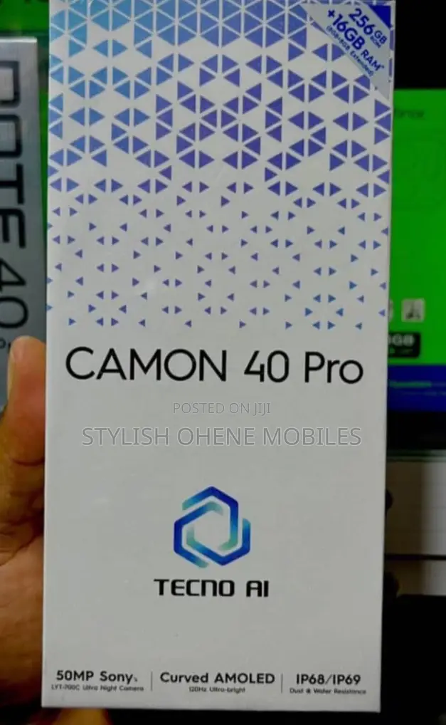 New Tecno Camon 40 Pro 5G 256 GB Purple