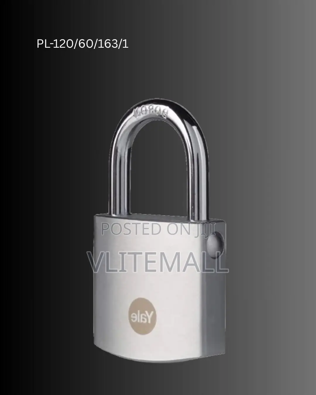 Brass Padlock 60mm (Satin Chrome Plated) PL-120/60/163/1