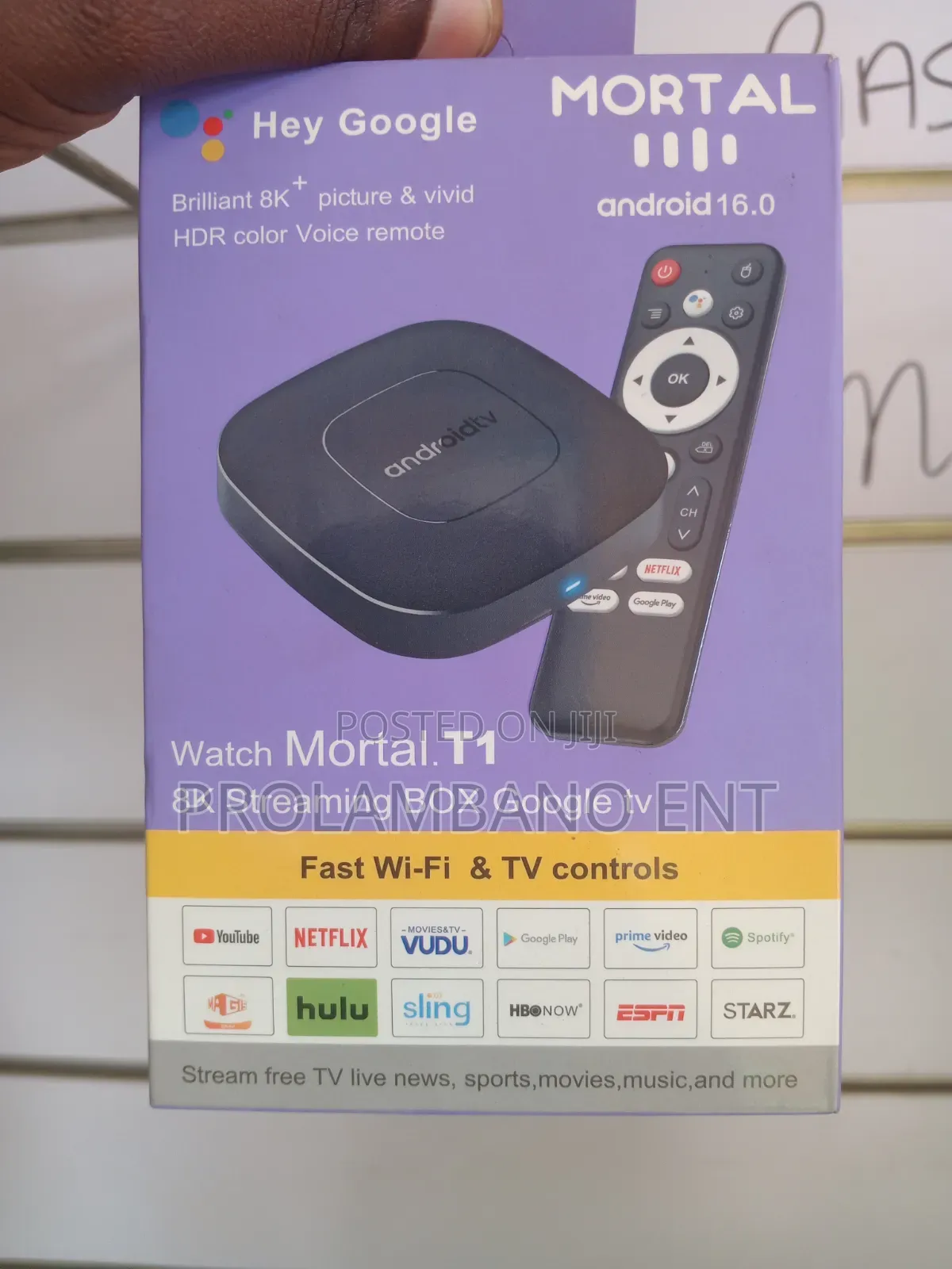 Mortal T1 Streaming Box Google TV