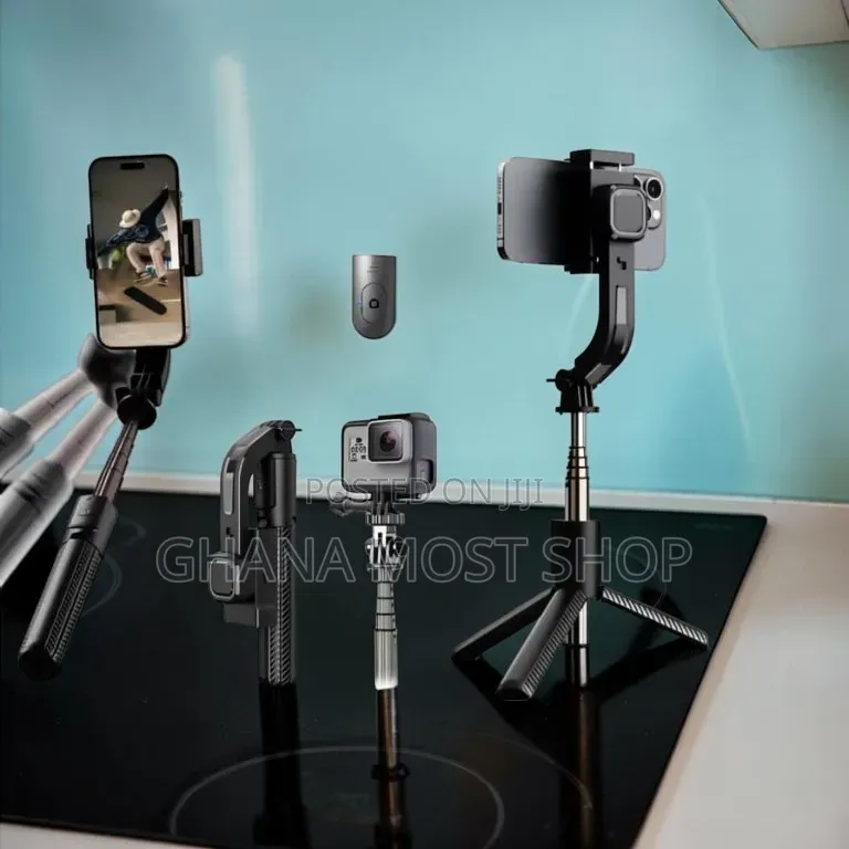 C06H 1-Axis Gimbal Stabilizer Selfie Stick Tripod(646)