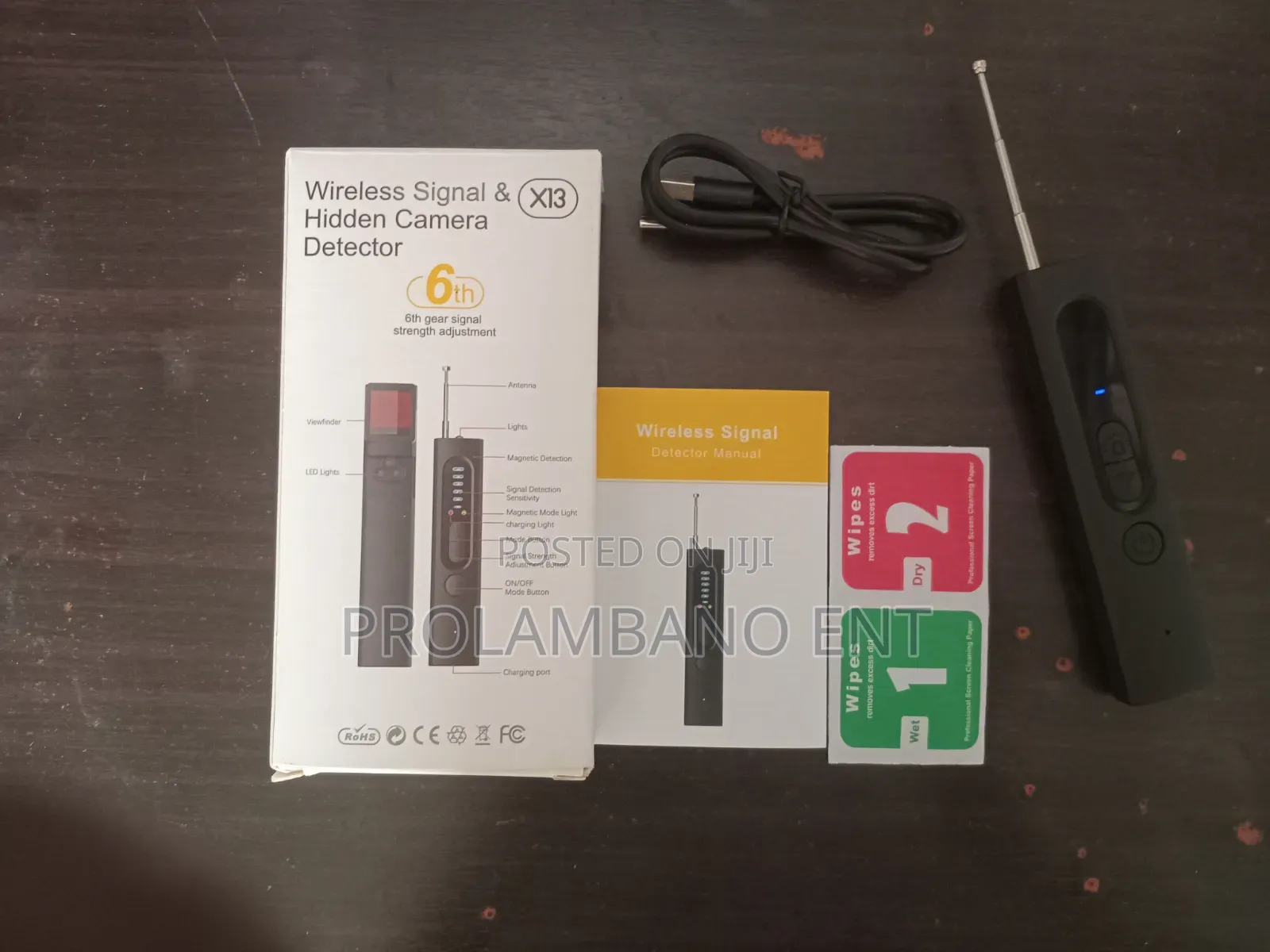 Wireless Signal Hidden Camera Detector