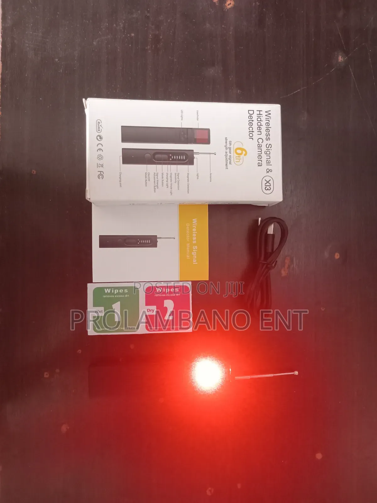 Wireless Signal Hidden Camera Detector