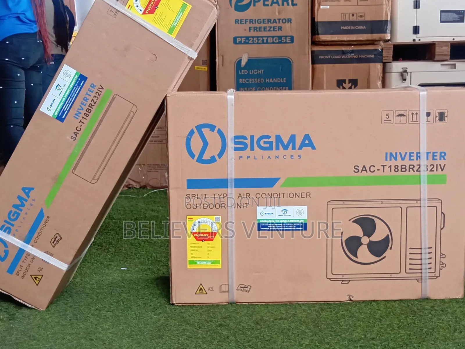 Sigma 2.0HP Air Conditioner – Durable Split 2.0hp AC Unit
