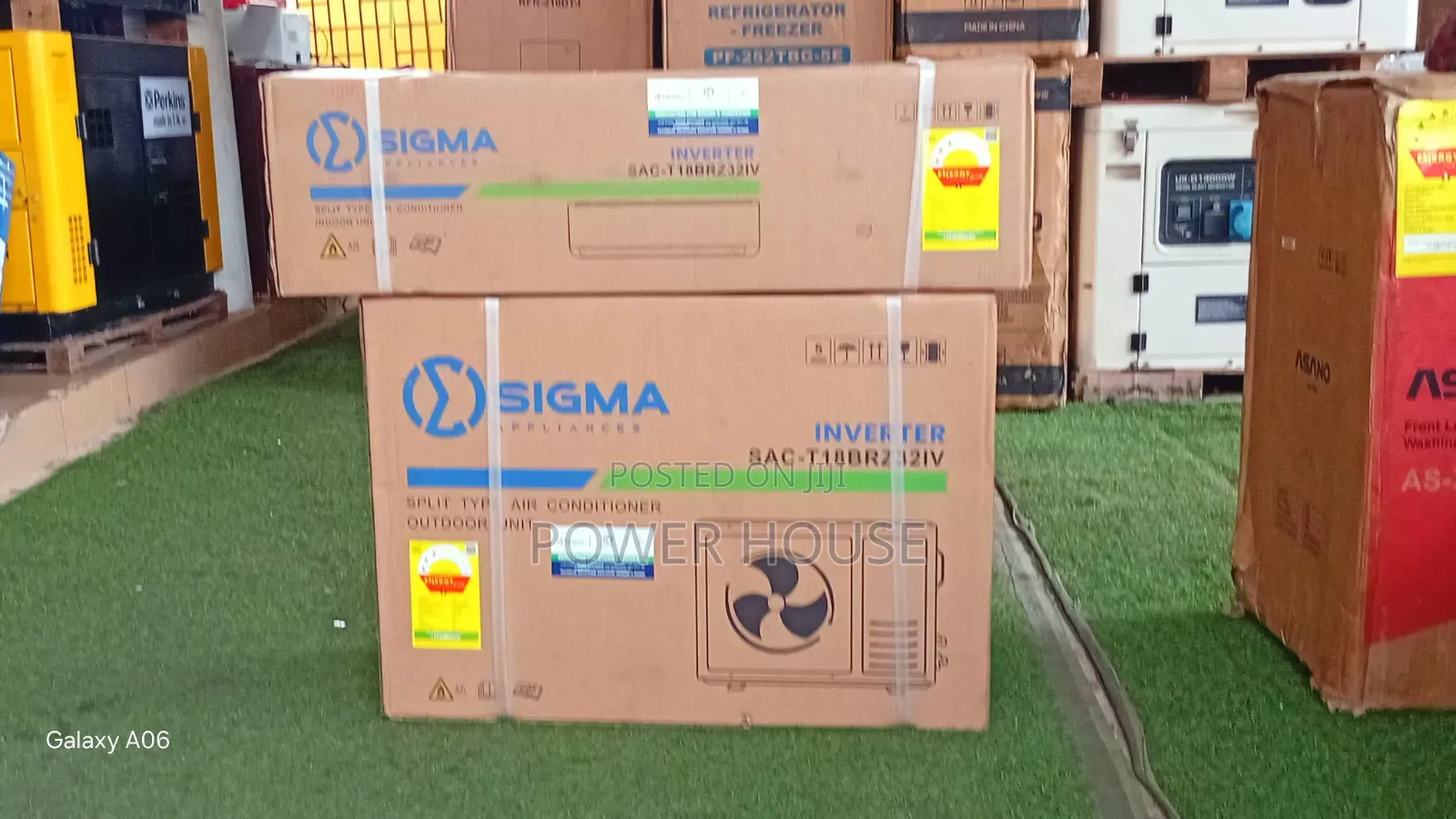 Sigma 2.0HP Split Air Conditioner – Fast Silent Cooling 2.0hp