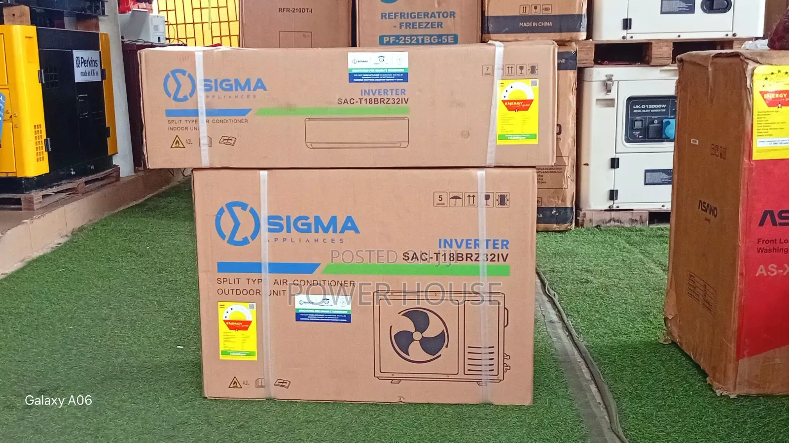 Sigma 2.0HP Split Air Conditioner – Fast Silent Cooling 2.0hp
