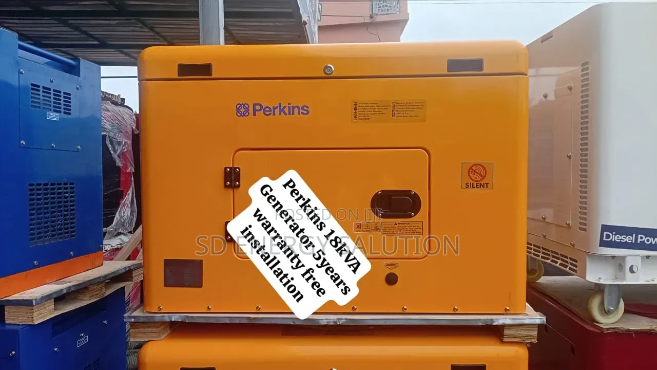 Perkins 18kVA Diesel Generator – Industrial Power Solution