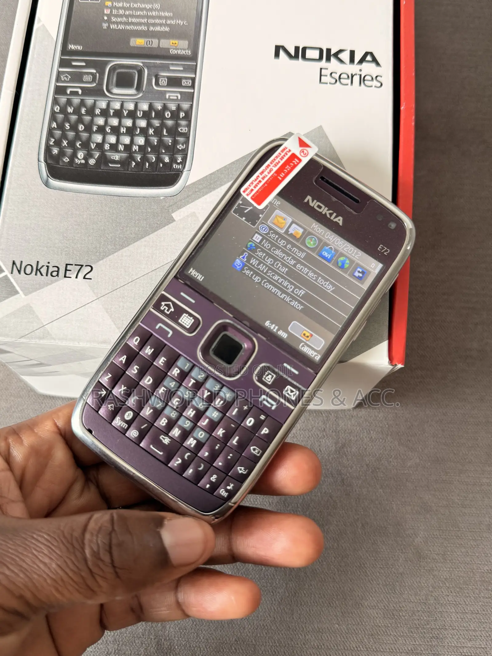 Nokia E72 Purple