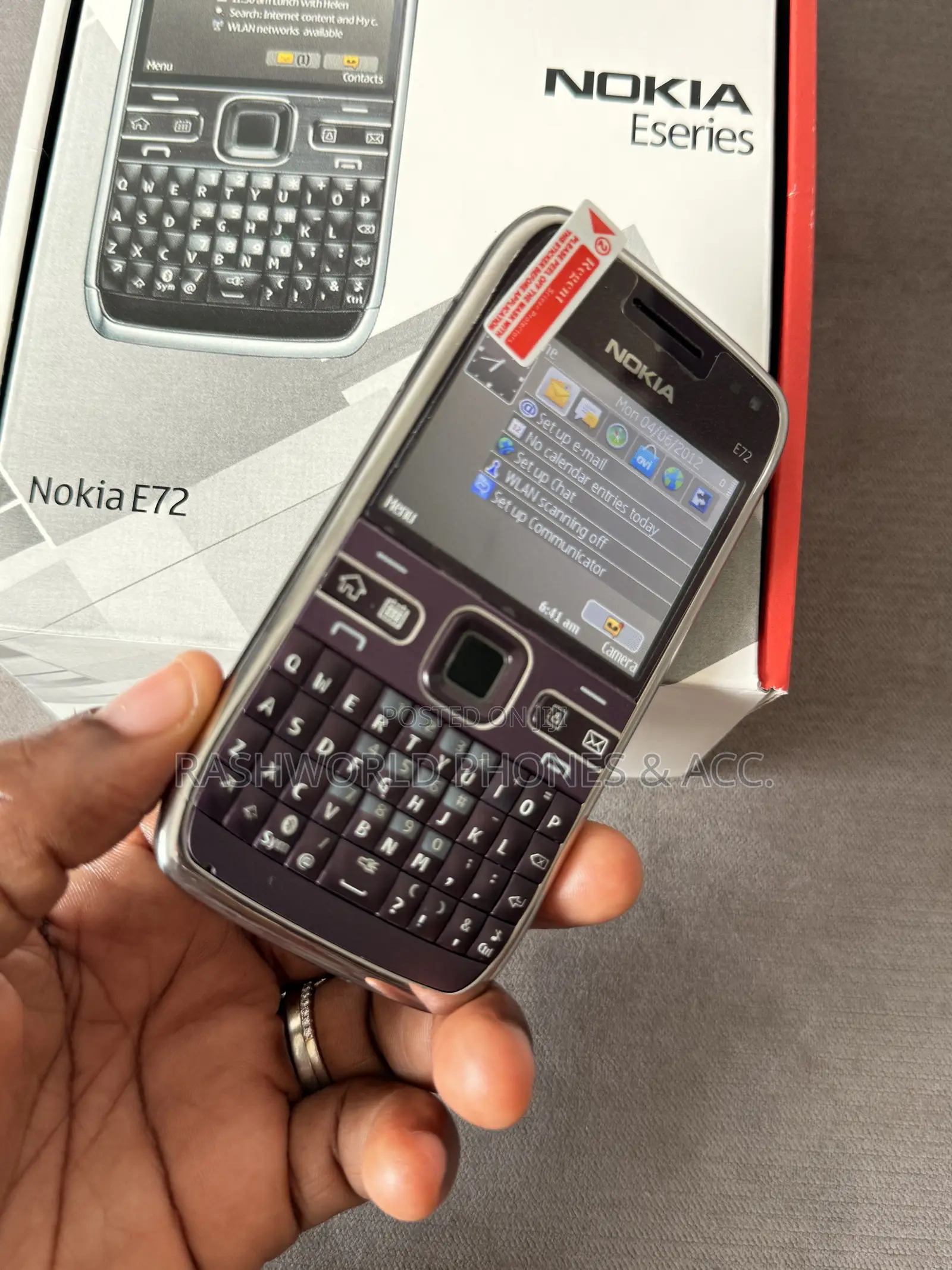 Nokia E72 Purple