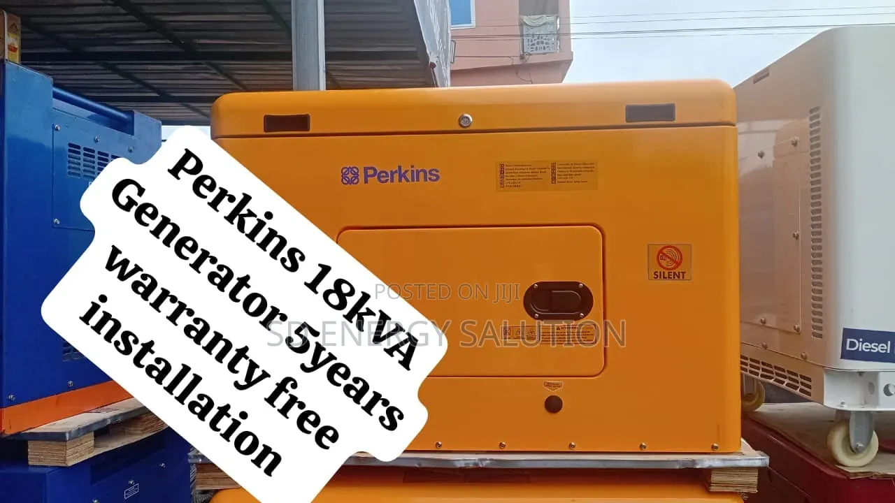 Genuine Perkins 18kVA Diesel Generator With AVR System