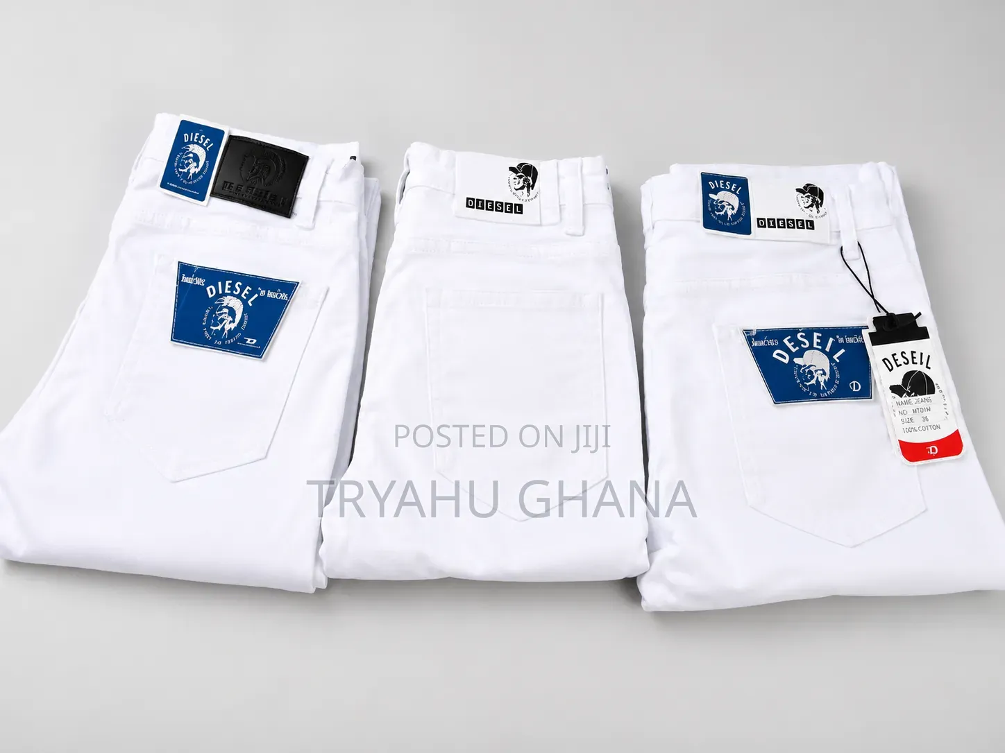NEW ARRIVAL – Premium Pure White Men's Jeans