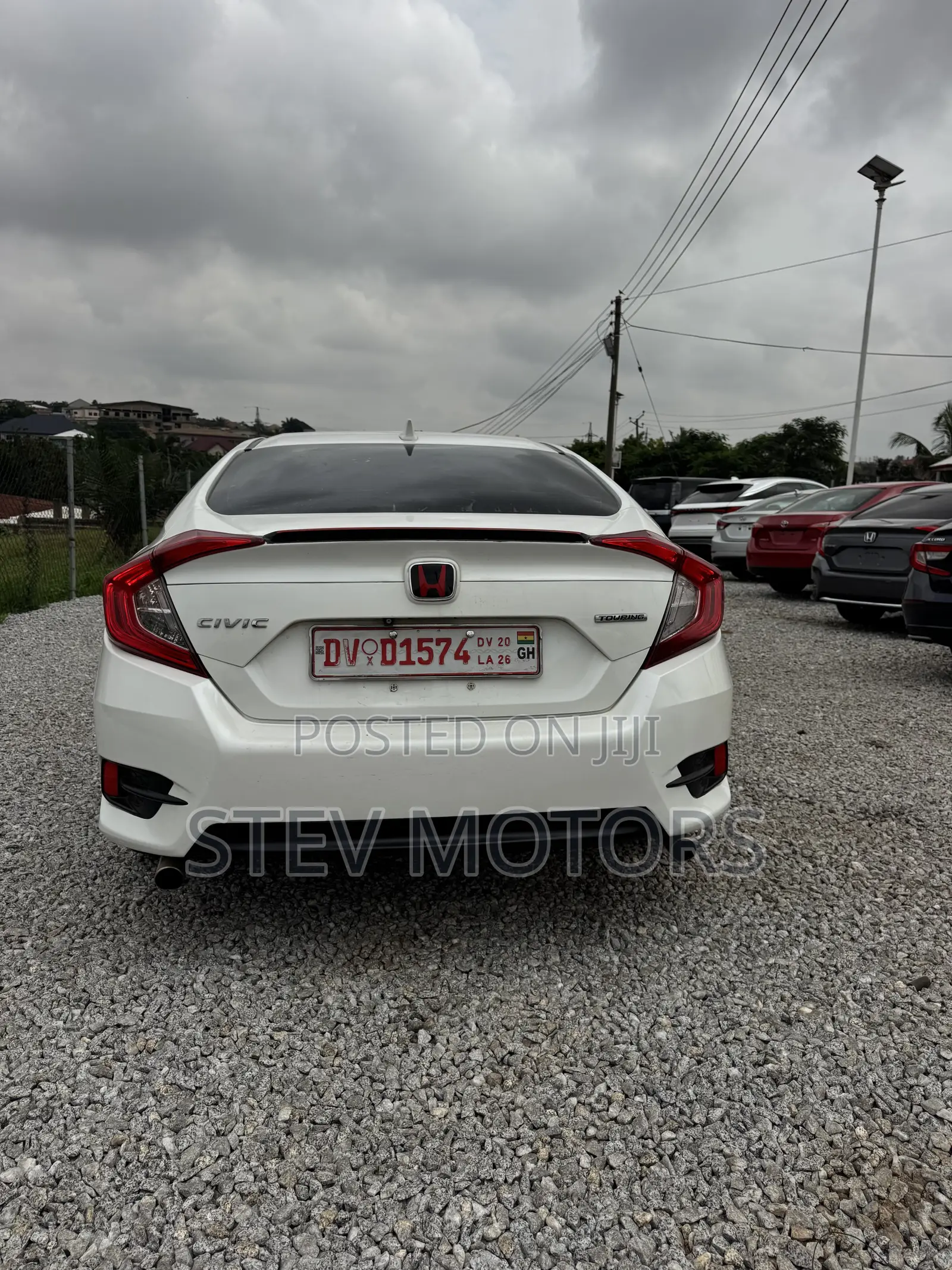 Honda Civic Touring 4dr Sedan (1.5L 4cyl) 2017 White