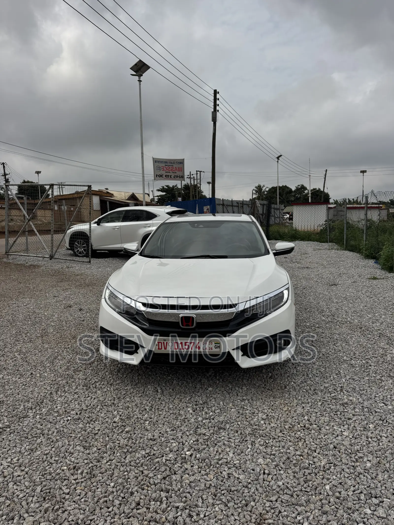 Honda Civic Touring 4dr Sedan (1.5L 4cyl) 2017 White