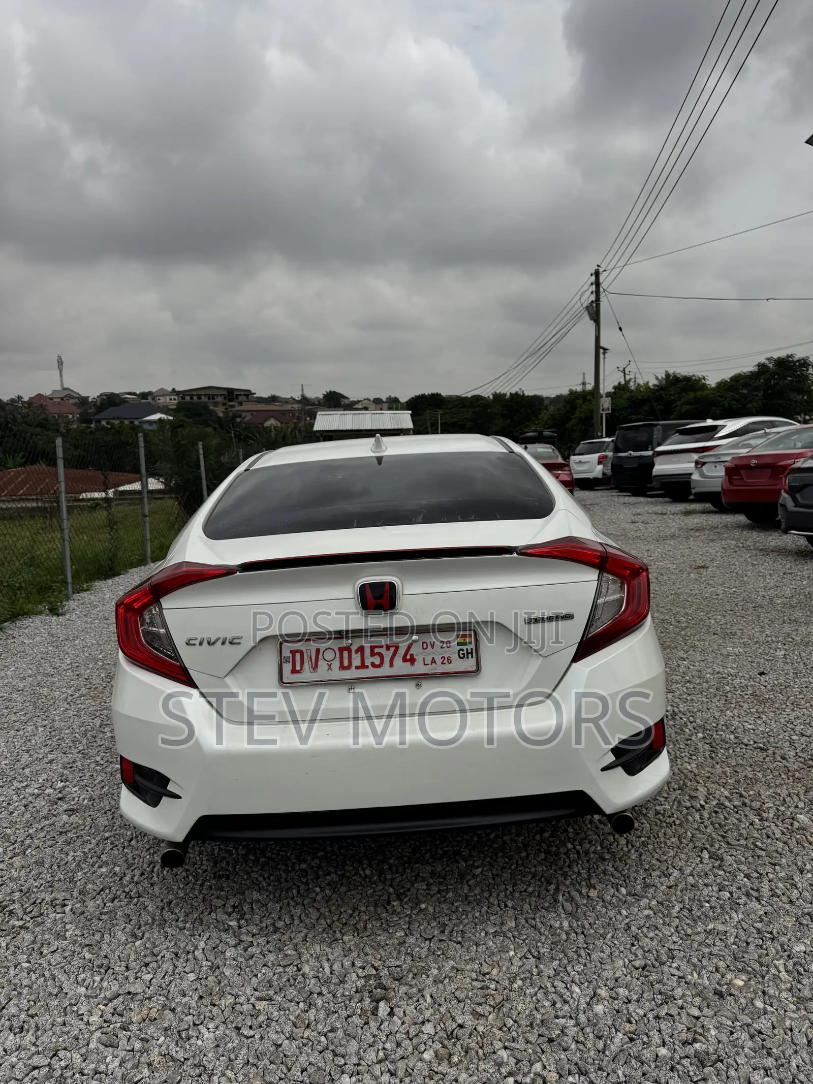 Honda Civic Touring 4dr Sedan (1.5L 4cyl) 2017 White