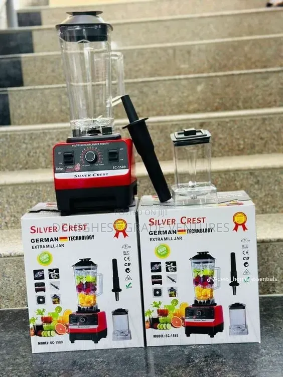 Silver Crest Blender With Grinder