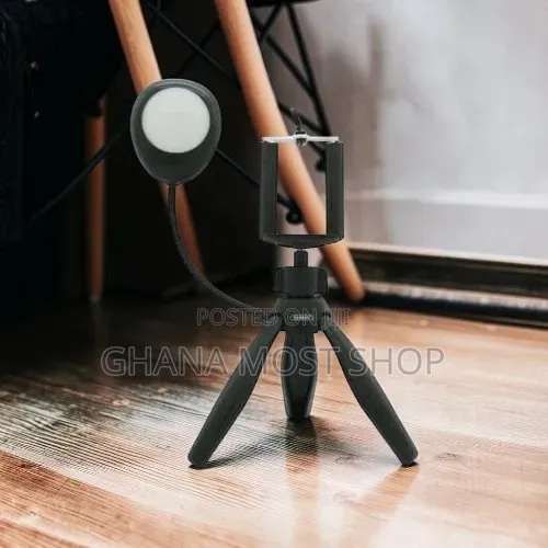 Mini Tripod Phone Holder With Selfie Ring Light(3110)