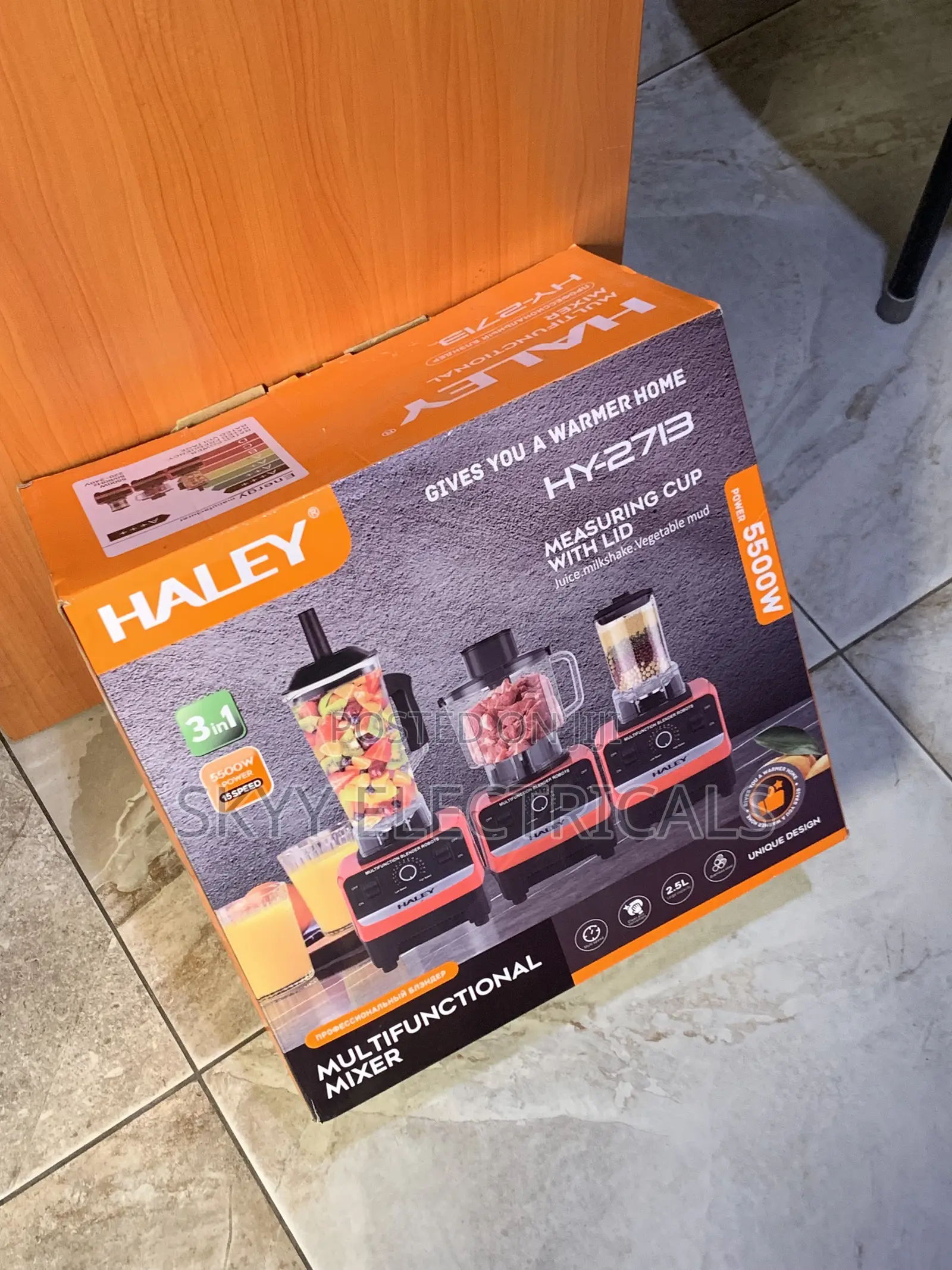 Hy-2713 Haley 3in-1 Multi Functional Mixer