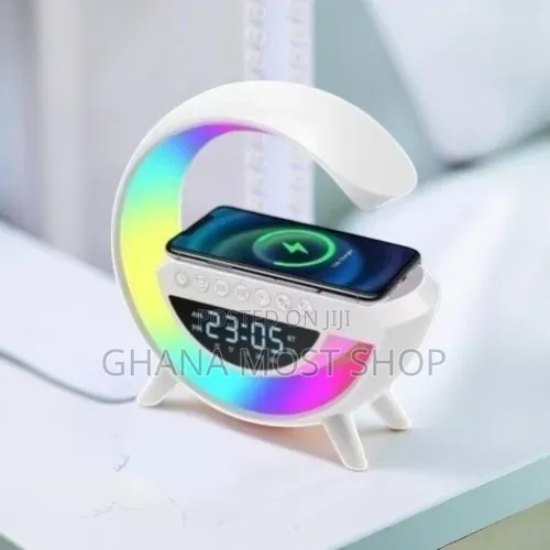 Led BT-3401 Led Wireless Charging Speaker(0821)