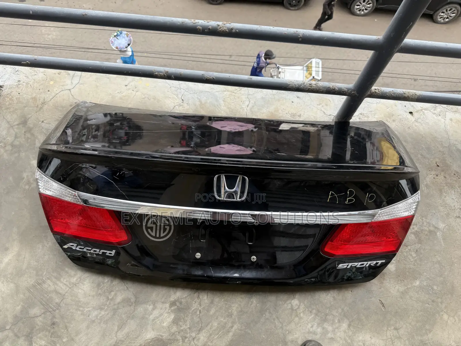 2013 2015 Honda Accord Sedan Rear Trunk Lid With Camera Oem