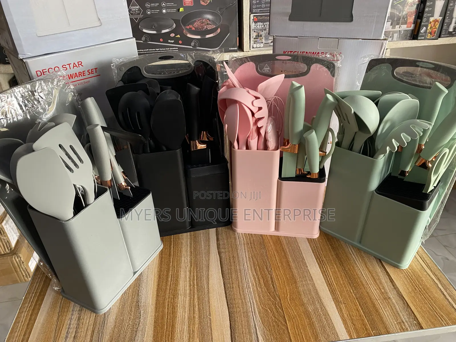 19 in 1 Kitchen Ladle and Knife Set