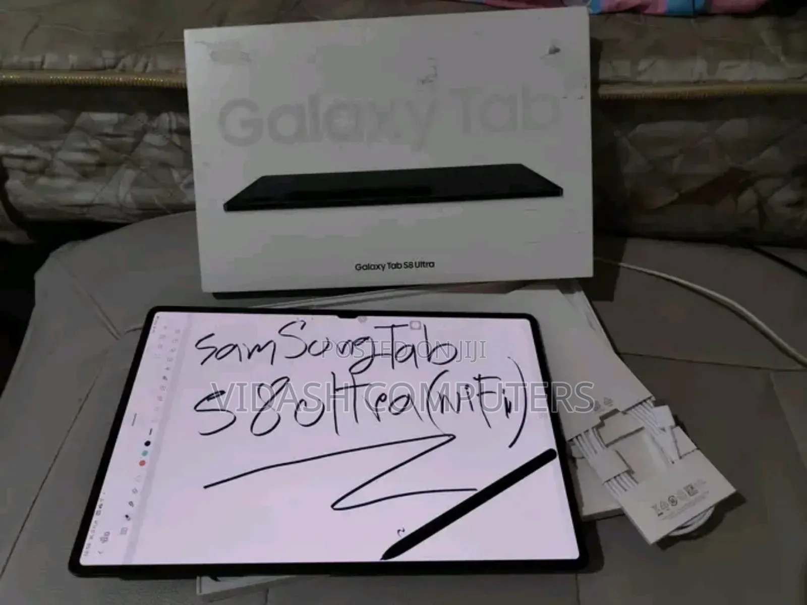 New Samsung Galaxy Tab S8 Ultra 512 GB Black