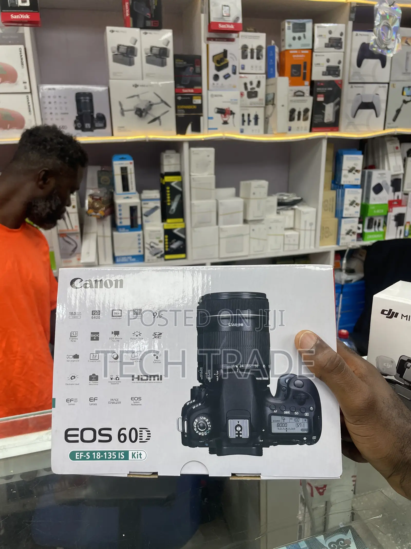 Canon Eos 60d DSLR Camera Fullset