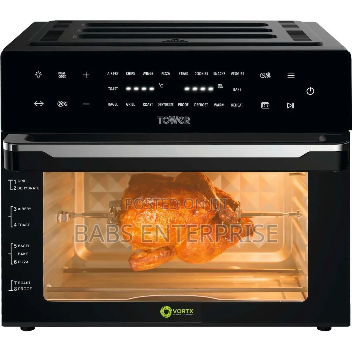 Tower Vortx Platinum Xpress 18-in-1 Air Fryer Oven - 30L