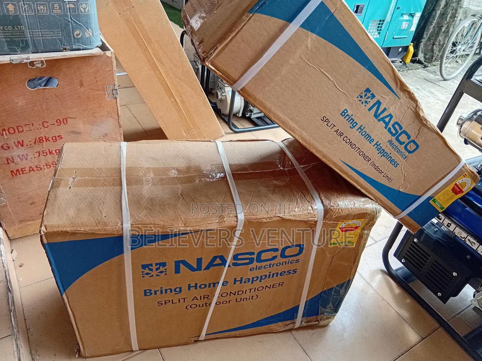 Brand New Nasco 1.5HP Air Conditioner With Powerful Cooling 1.5hp AC
