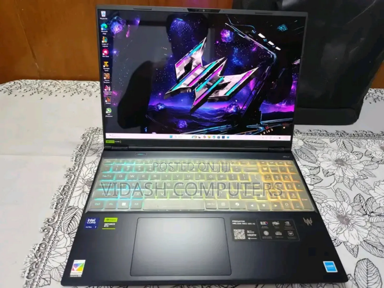 New Laptop Acer Predator Helios Neo 16 16GB Intel Core Ultra 7 SSD 1T