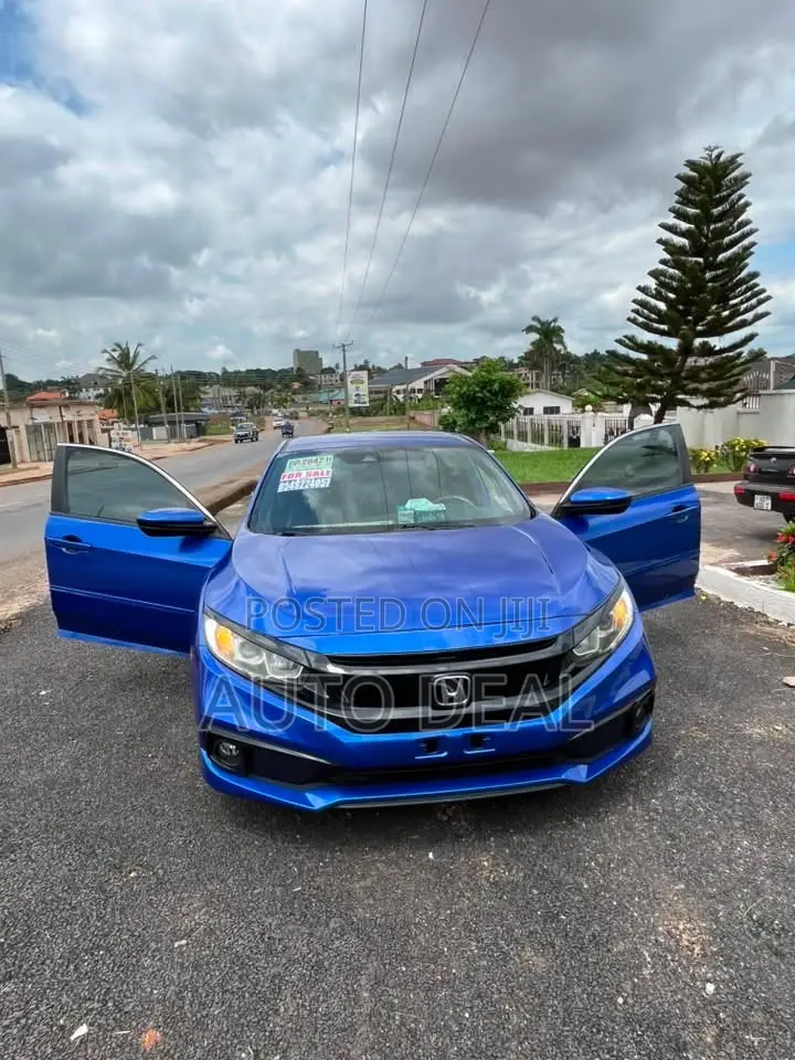 Honda Civic Sport Sedan 2019 Blue