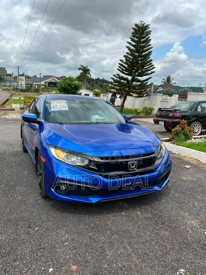 Honda Civic Sport Sedan 2019 Blue