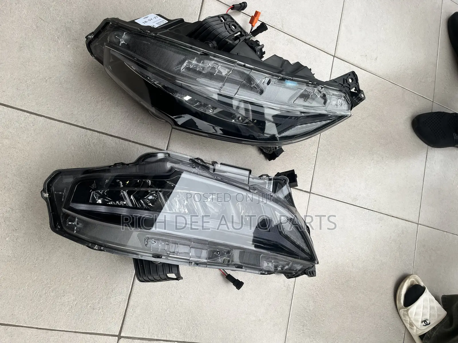 Honda Civic 2019 Headlight Spec 2016, 2017, 2018, 2019, 2020 Spec LED