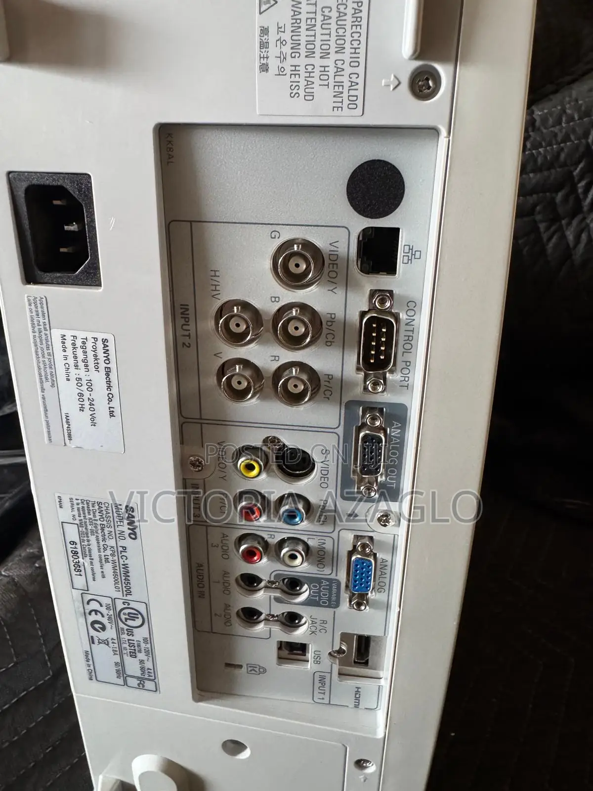 SANYO WXGA Projector - High Display and Graphics