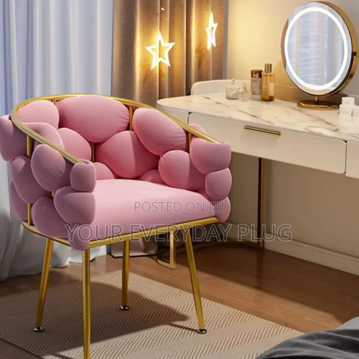 Modern Simple Velvet Single Sofa Chair
