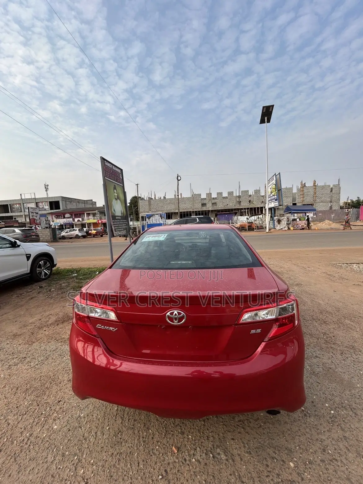 Toyota Camry SE 4dr Sedan w/Prod. End 11/13 (2.5L 4cyl 6A) 2014 Red