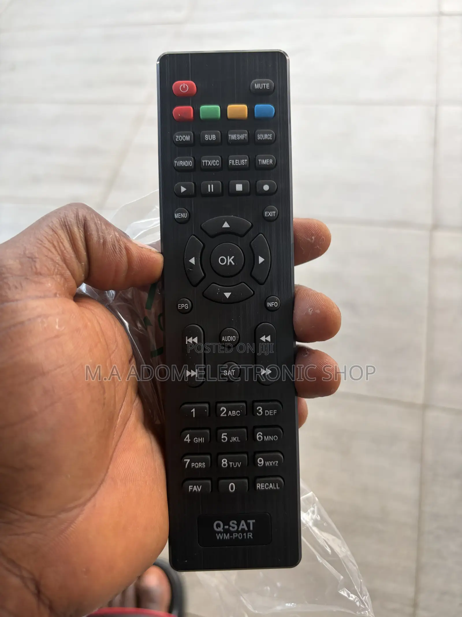 Q-Sat Decoder Remote (Wm-P01r)