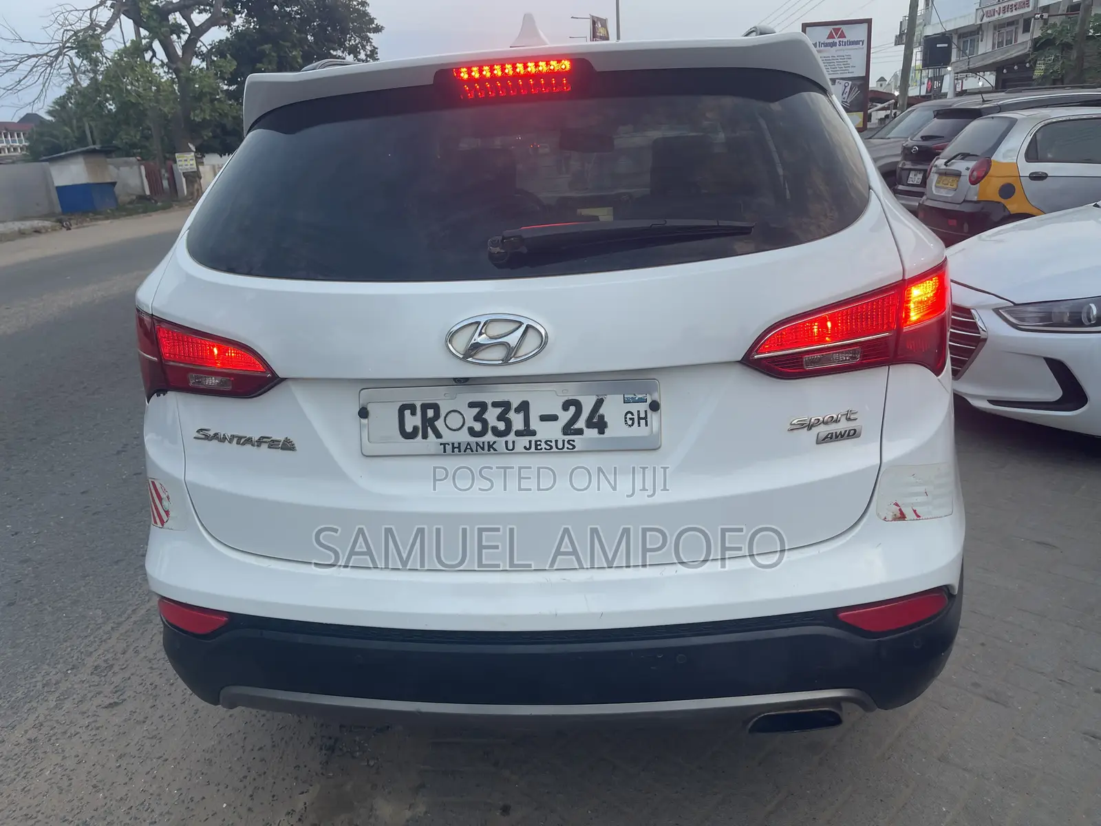 Hyundai Santa Fe Limited AWD 2016 White