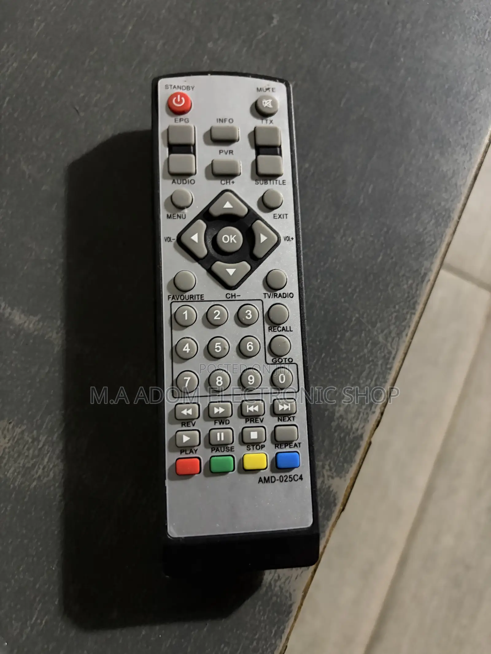 AMD -025c4 Decoder Remote
